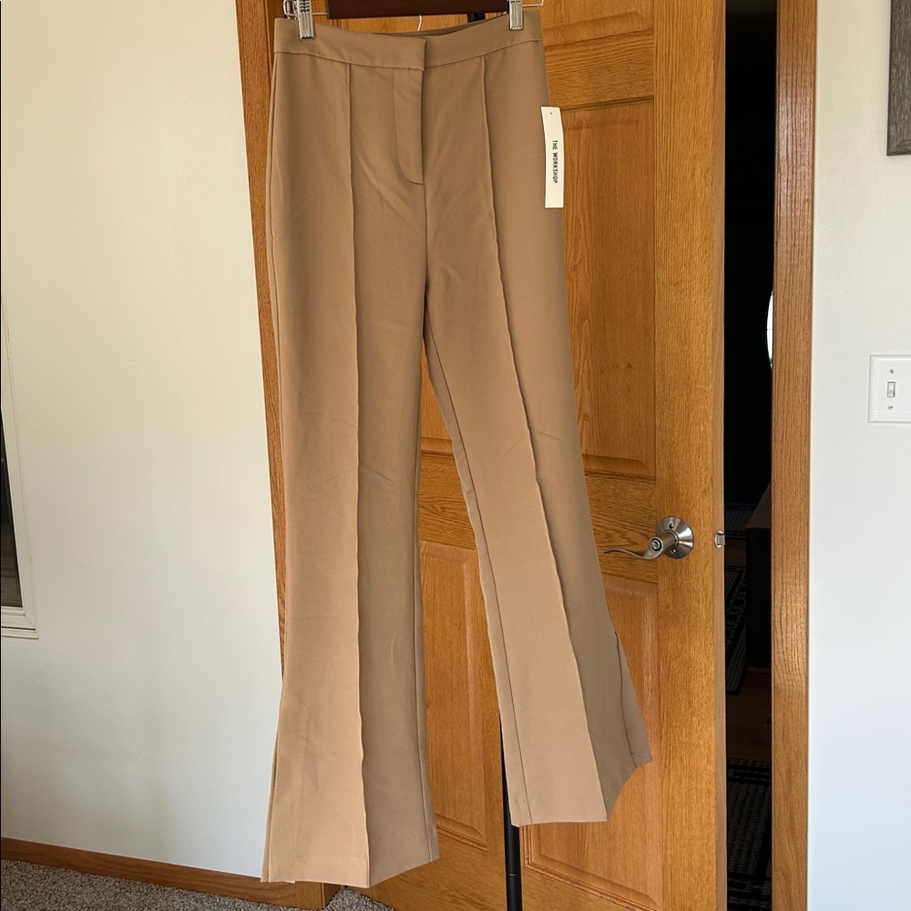 Workshop Republic Clothing Tan Trousers